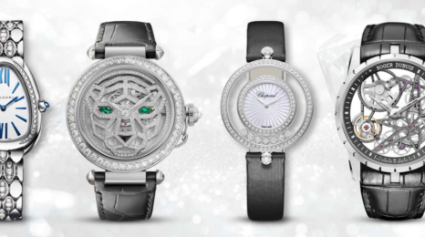 White Gold Watches for men and women, watch-masters