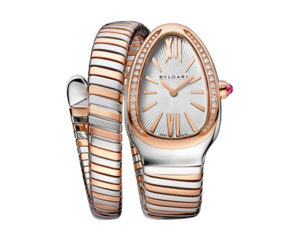 Bvlgari Serpenti Tubogas Rose Gold Watch, watchmaster