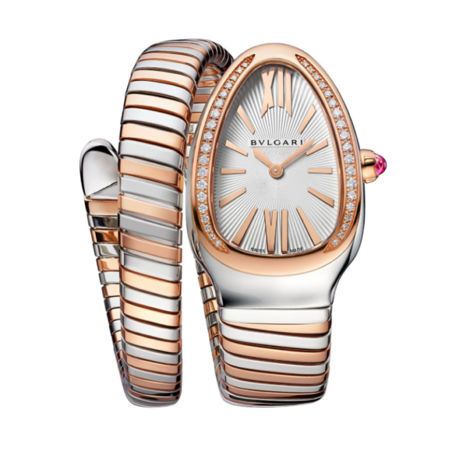 Bvlgari Serpenti Tubogas Rose Gold Watch, watchmaster