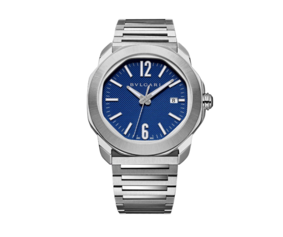 Bvlgari octo roma blue automatic watch, watchmaster