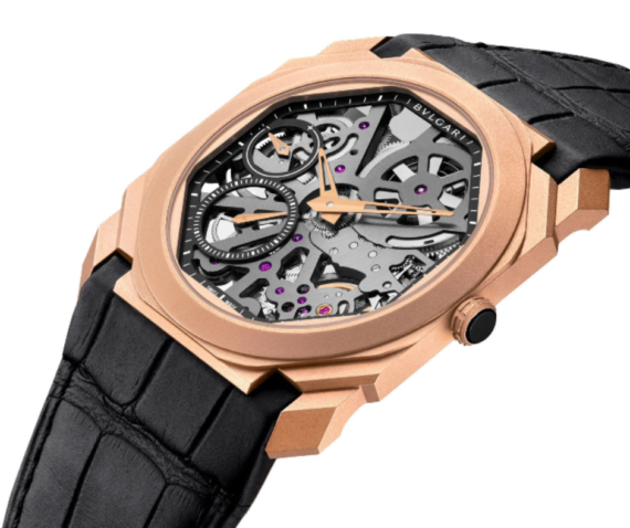 Buy Bvlgari Octo Finissimo watches, Skeleton Rose Gold, watchmaster