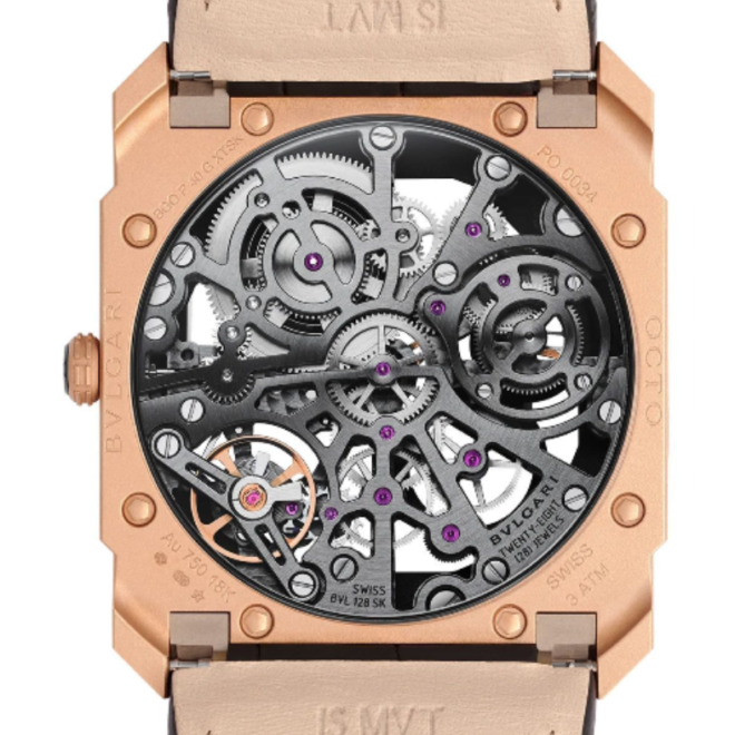 Buy Bvlgari Octo Finissimo watches, Skeleton Rose Gold, watchmaster