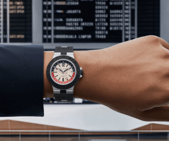 Bvlgari Aluminium Black Automatic Watch, Watch-masters
