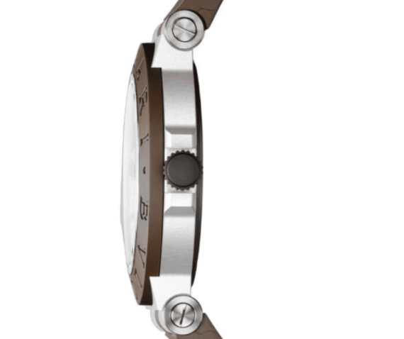 Bvlgari Aluminum 40mm Brown Watch For Men, watch-masters