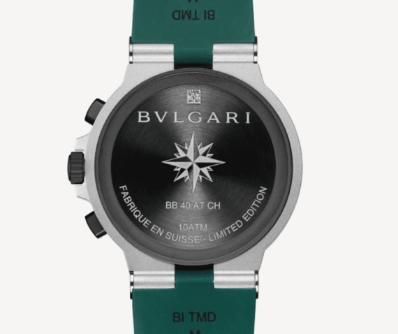 Bvlgari Aluminium 40 mm Green Watch For Men, watch-masters