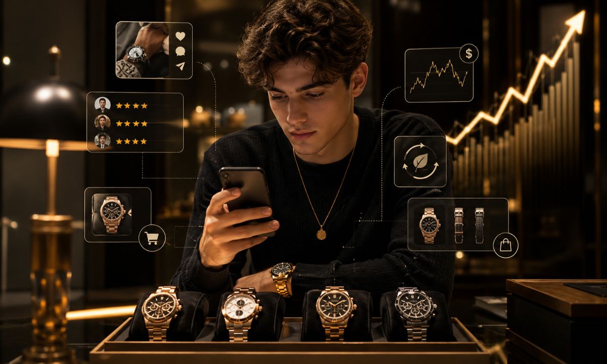 How Gen Z Is Changing the Luxury Watch Market, watch-masters