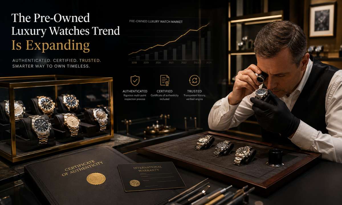 pre-owned luxury watches, luxury watch booming 2026, watch-masters